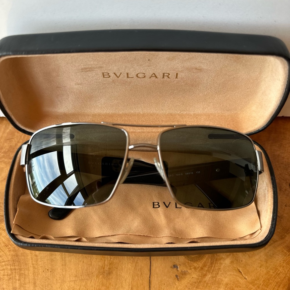 Bulgari Silver Sunglasses